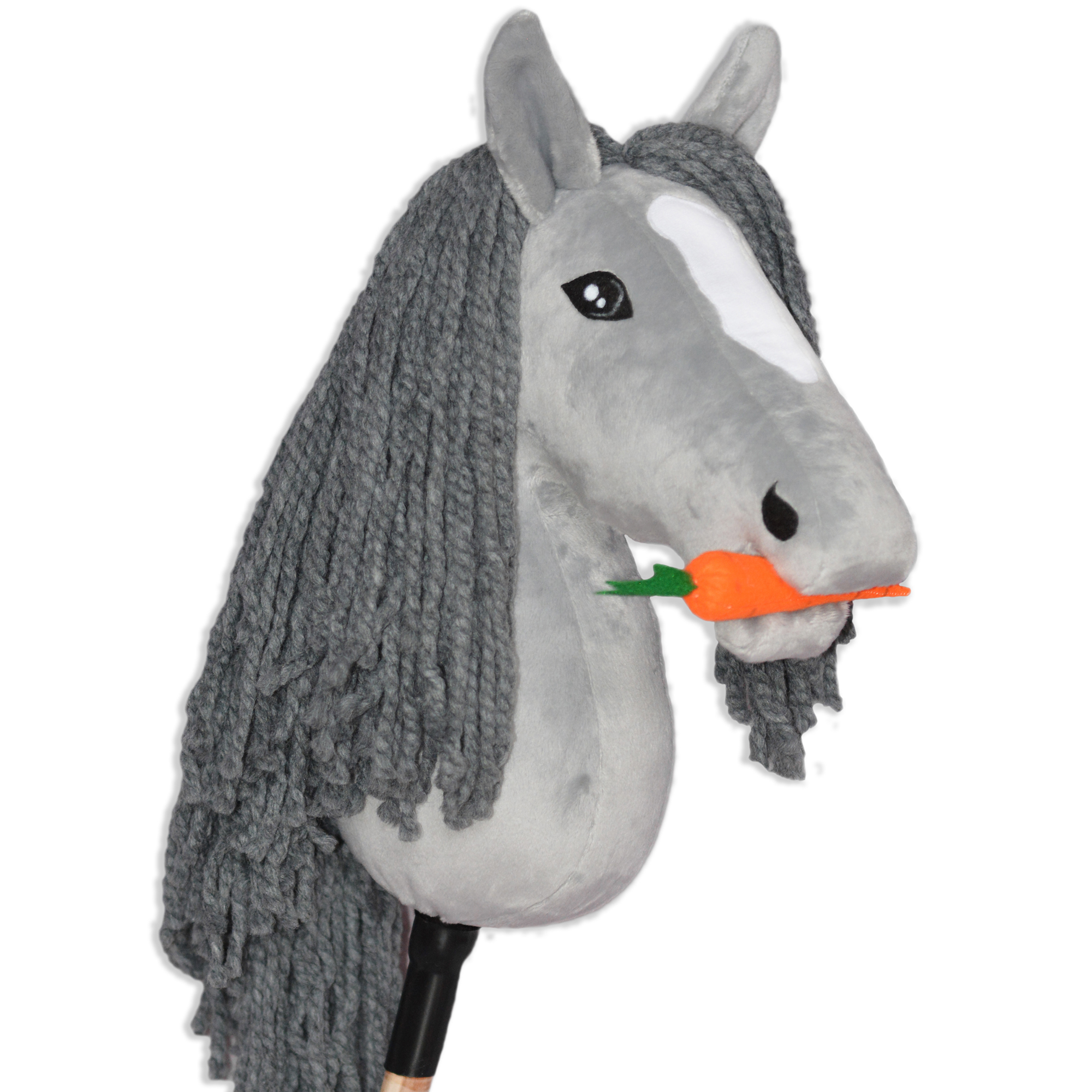 PEGAZ CLUB oryginalny Hobby Horse A3 Koń Tinkier siwy - szary Tinkier_siwy_glowne_4