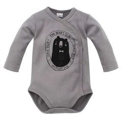 Body rozpinane szare z misiem The Bears Club Pinokio