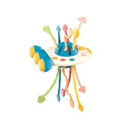 Rakieta Kolorowe linki - zabawka sensoryczna Montessori