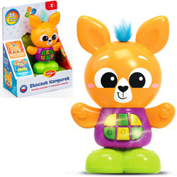 Skoczek Kangurek zabawka interaktywna dla dzieci Dumel Discovery