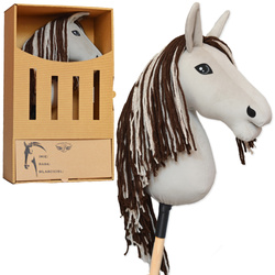 PEGAZ CLUB oryginalny Hobby Horse A3 Koń Polski myszaty - szary