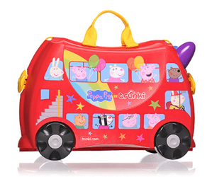 Jeżdżąca walizka jeździk Trunki świnka Peppa