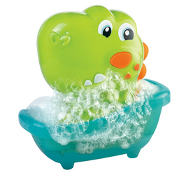 Bąbelkowy Dinuś zabawka do kąpieli dla dzieci Dumel Discovery