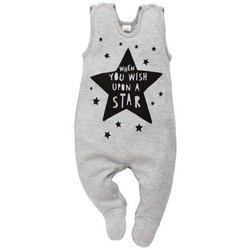 Śpiochy szare z gwiazdą Happy Day Pinokio