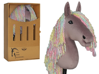 PEGAZ CLUB oryginalny Hobby Horse A3 Rainbow horse - tęczowy