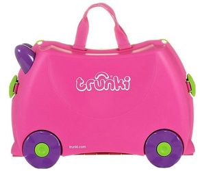 Jeżdżąca walizka jeździk Trunki zwierzątko - Trixi