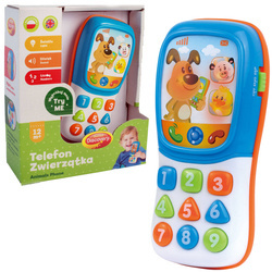 Telefon Zwierzątka dwujęzyczny Dumel Discovery