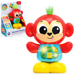 Skoczek Małpka zabawka interaktywna dla dzieci Dumel Discovery