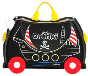 Jeżdżąca walizka jeździk Trunki pirat Pedro - czarna