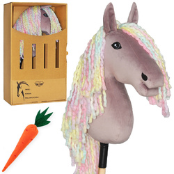 PEGAZ CLUB oryginalny Hobby Horse A3 Rainbow horse - tęczowy