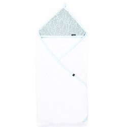 Ręcznik, okrycie kąpielowe 100x100 Zaffiro biały Womar 100% bawełny